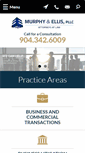 Mobile Screenshot of businesslawjax.com